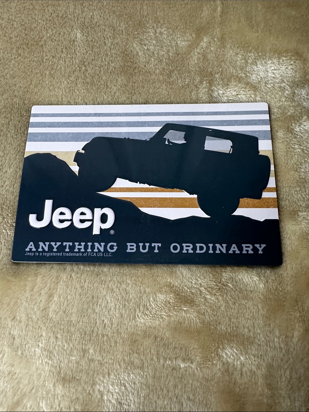 Jeep Anything But Ordinary Magnet EUC